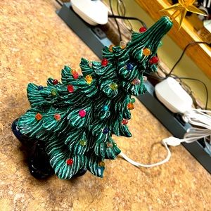 12” Vintage Ceramic Christmas Tree